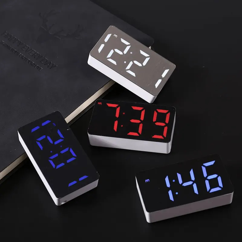 Electronics Gadgets Wholesale - LED 전자 시계 거울 알람 시계