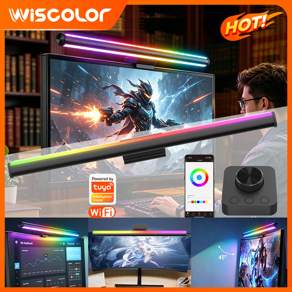 Rgb Desk Lamp Smart - 스마트 와이파이 RGB 모니터 라이트 바