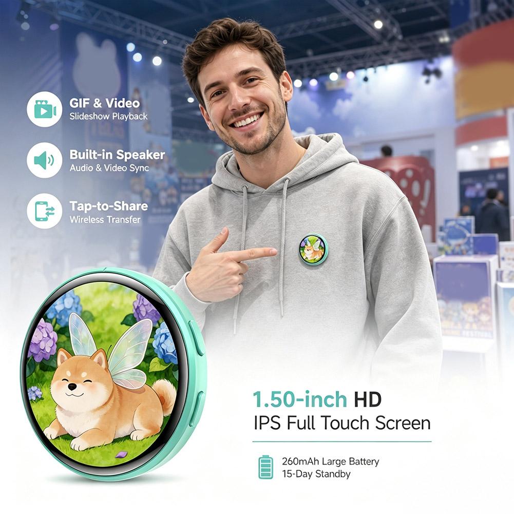 Electronics Gadgets Wholesale - 1.5인치 IPS 스크린 전자 배지 DIY