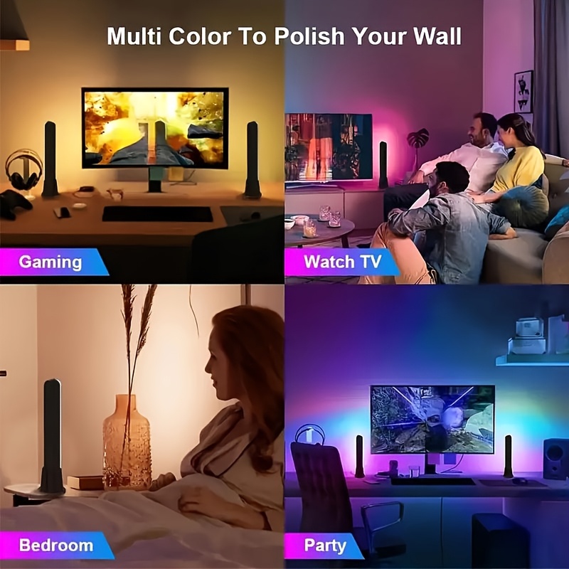 1pc 컴퓨터 데스크탑 장식 조명 RGB 스마트 라이트 - Rgb Desk Lamp Smart 리뷰 및 가격