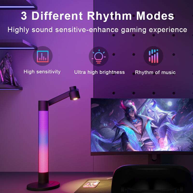 스마트 독서 테이블 램프 Tuya RGB 분위기 램프  - Rgb Desk Lamp Smart 리뷰 및 가격