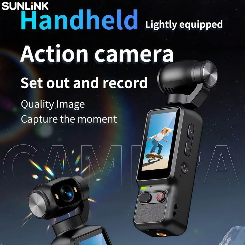 1pc 핸드헬드 액션 카메라 4K HD 비디오 레코더  - Action Camera 4K 리뷰 및 가격