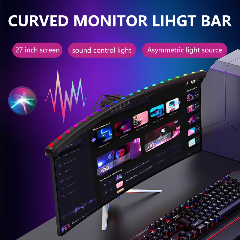 RGB 스마트 와이파이 설정 모니터 라이트 바 룸 데코 - Rgb Desk Lamp Smart 리뷰 및 가격
