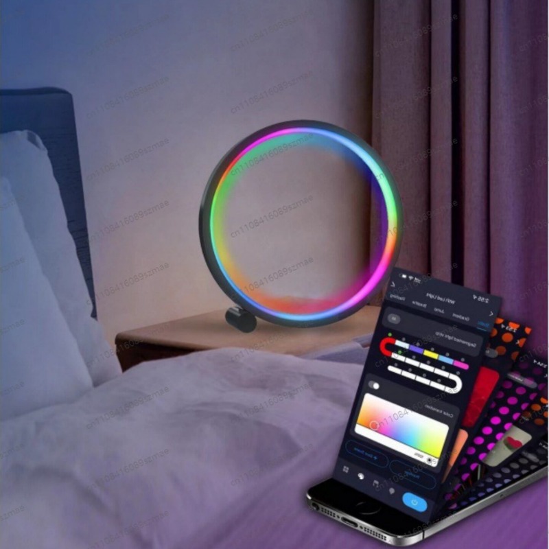RGB 데스크탑 무드등 크리에이티브 스마트 데스크 램프 - Rgb Desk Lamp Smart 리뷰 및 가격