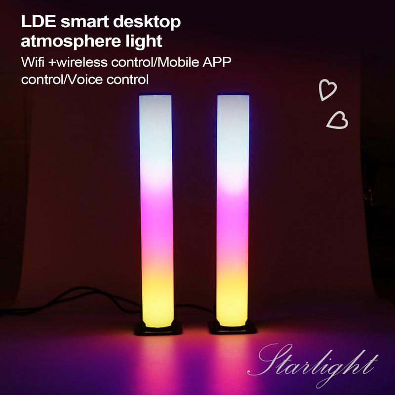 스마트 장식 RGB 조명, LED 주변 조명, 음성 제 - Rgb Desk Lamp Smart 리뷰 및 가격