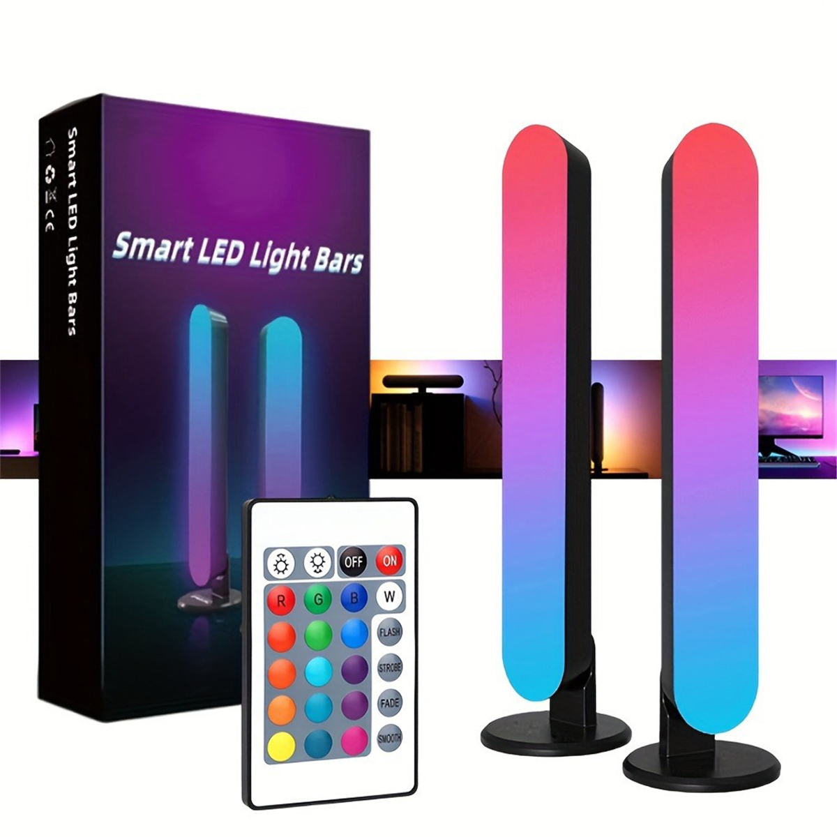 RGB 스마트 LED 스트립 야간 조명, 방, 게임,  - Rgb Desk Lamp Smart 리뷰 및 가격