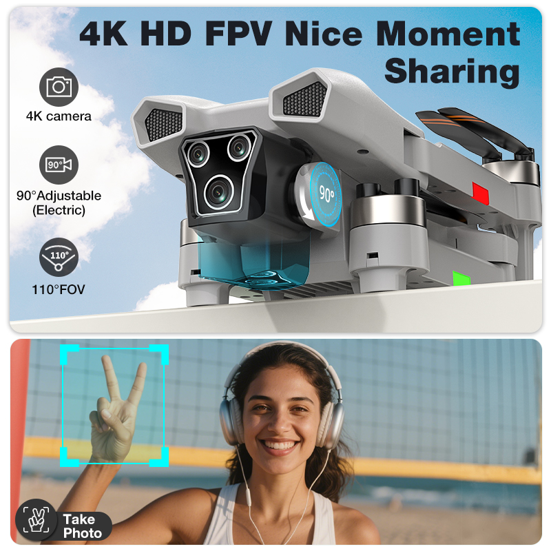L017 프로 드론 미니 접이식 쿼드콥터 8K 프로페셔 - Electronics And Gadgets With H 리뷰 및 가격