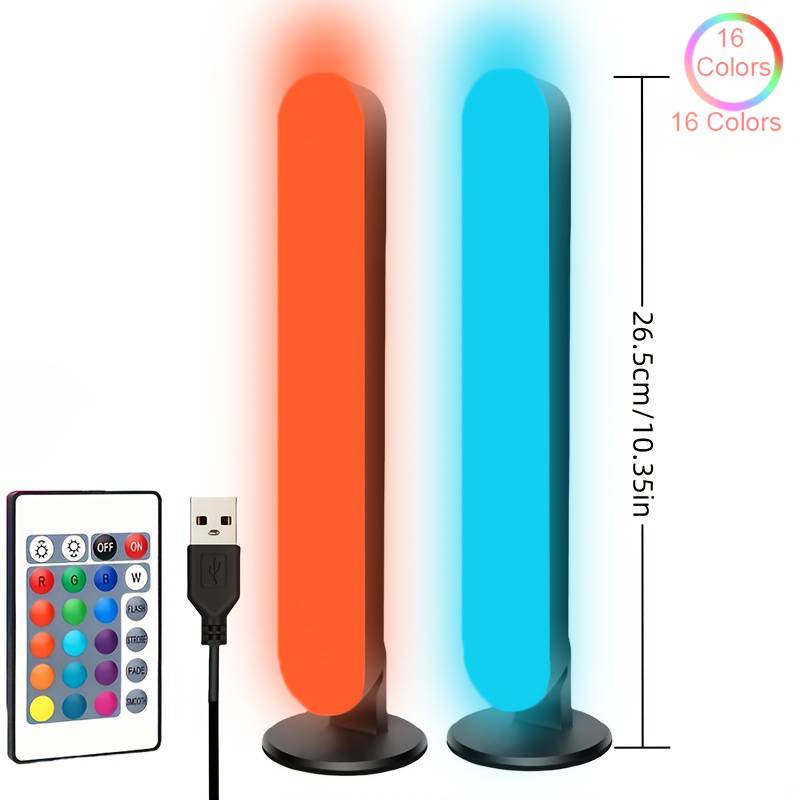1/2개 LED 데스크탑 스마트 RGB 조명 바, 리모 - Rgb Desk Lamp Smart 리뷰 및 가격