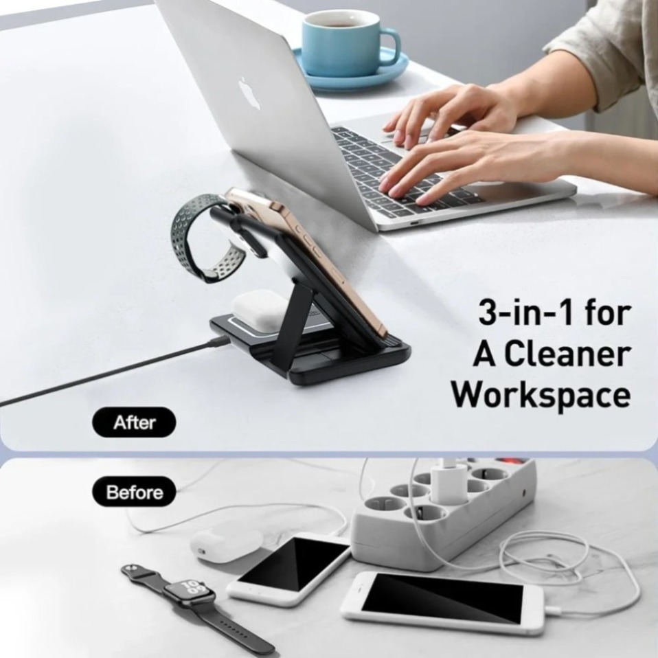 야간 LED 조명 3 in 1 무선 충전기 접이식 스탠 - Portable Wifi Hotspot 리뷰 및 가격