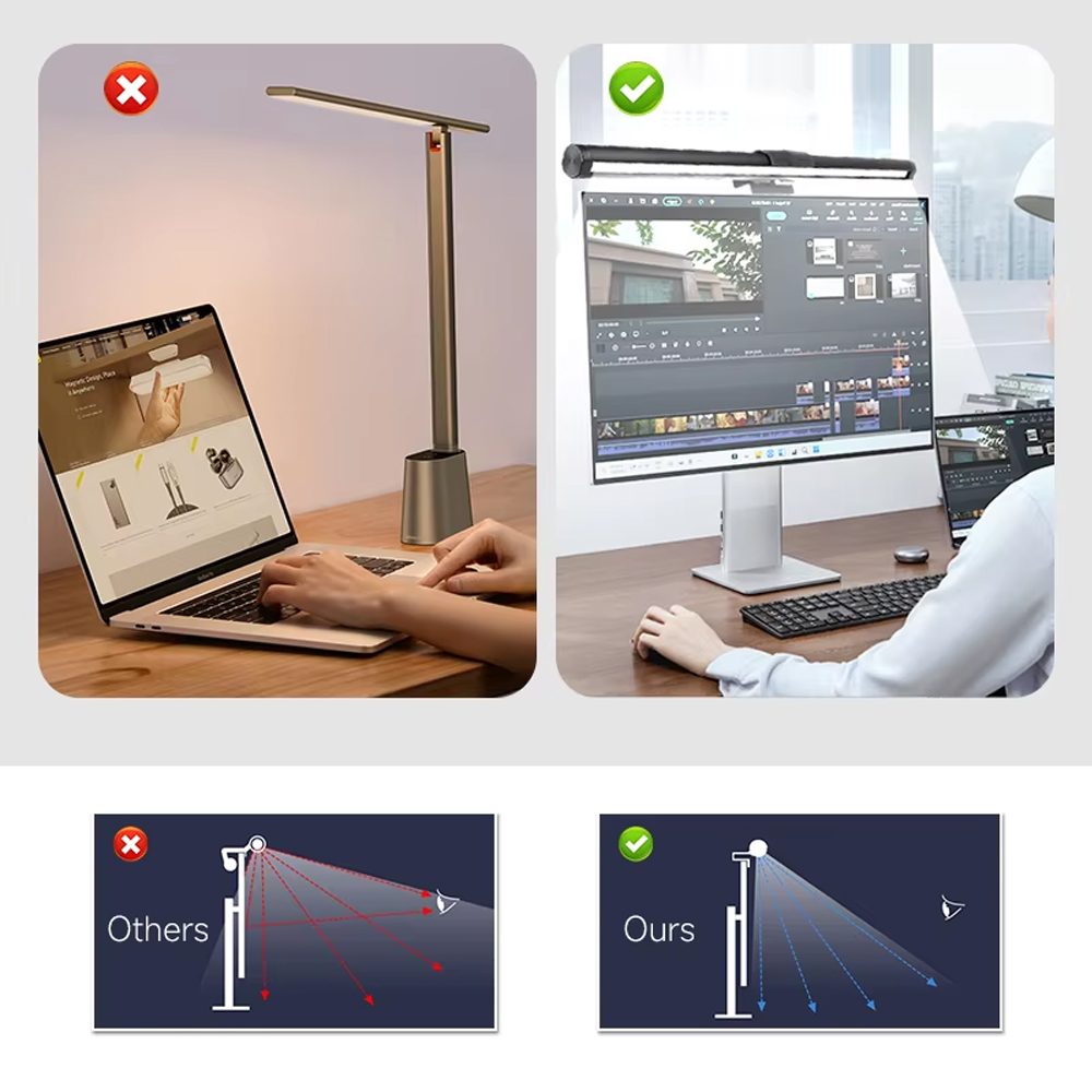 모니터 장식 조명 바 모니터 스마트 와이파이 설정 디밍 - Rgb Desk Lamp Smart 리뷰 및 가격